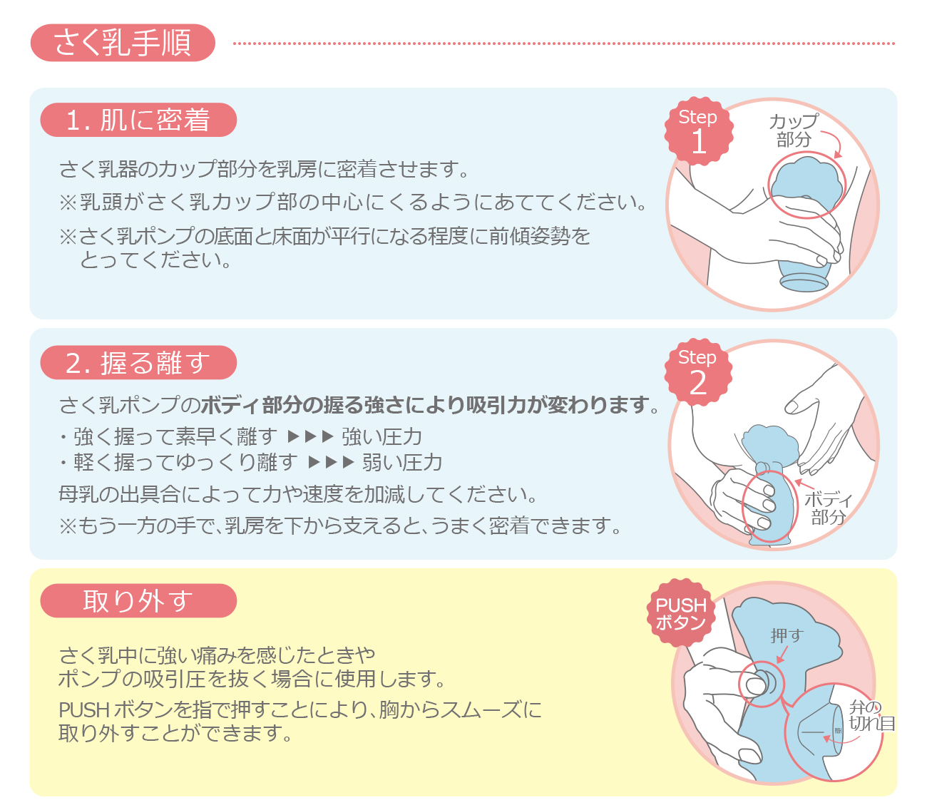 授乳用品 (ポンプさく乳器 etoca) ｜ カネソン株式会社